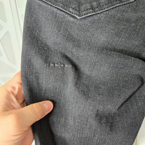 Aeropostale Distressed High Rise Jeans Womens 6 Reg Y2K Goth Punk Edgy Festival - Picture 7 of 7